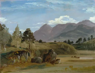 Berglandschap, mogelijk in het Lake District